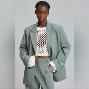 The Frankie Shop- Felola Blazer in Sage